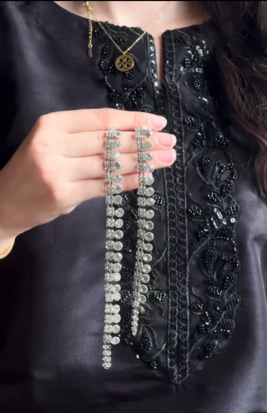 Premium Zircon Anklet (Payal)