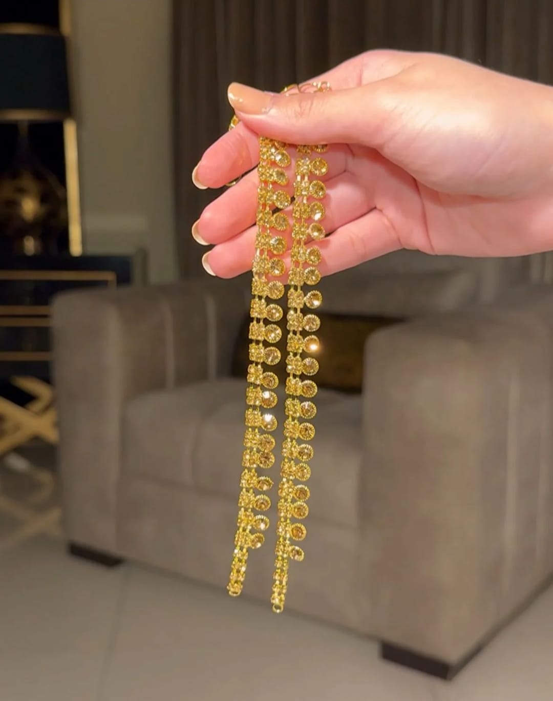 Premium Zircon Anklet (Payal)